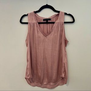 Dusty Rose Banana Republic Satin Blouse!